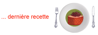 dernière recette